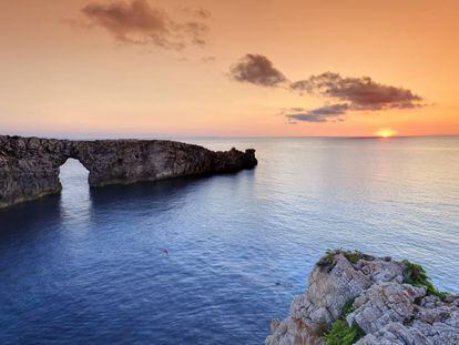 Pont d&#039;en Gil, en el norte de Ciudadela (Menorca).