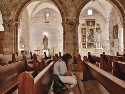 El interior de la Iglesia de los Santos Juanes, en Valencia. 