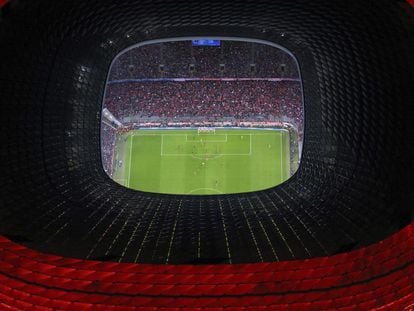 El estadio Allianz Arena durante un partido.