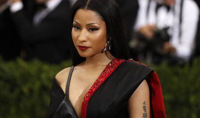 Nicki Minaj, en la Gala del Met.