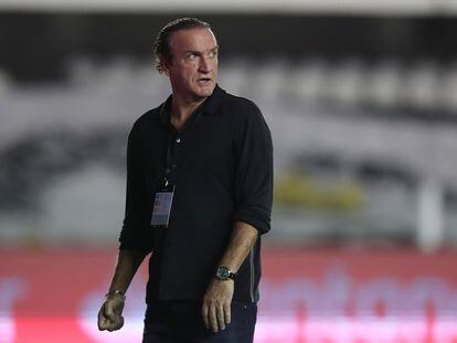 El entrenador Cuca, durante un partido en 2020.