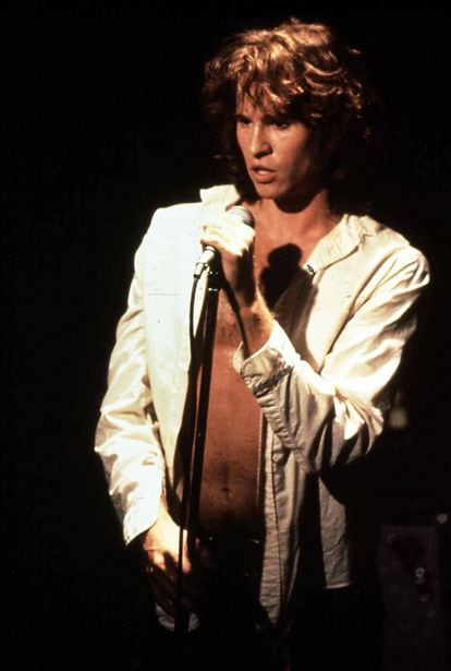 Val Kilmer como Jim Morrison en 'The Doors', la película de Oliver Stone.