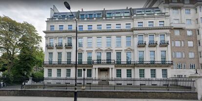 Mansión del 2-8a de Rutland Gate, en Londres.