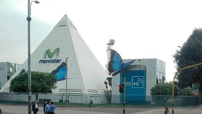Un edificio de Telefónica Colombia.