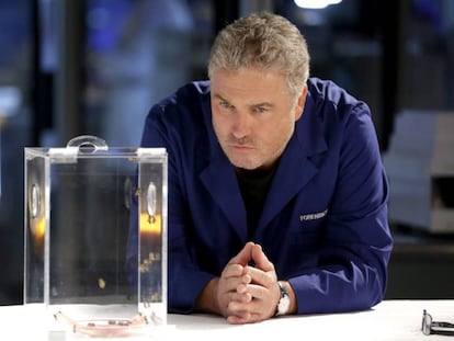 William Petersen, Gil Grissom en &#039;CSI: Las Vegas&#039;.