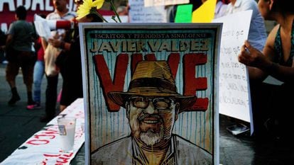 Un homenaje a Javier Valdez en Guadalajara.