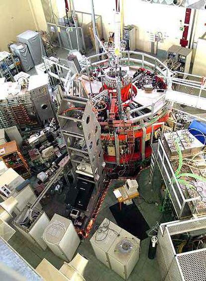Máquina experimental de fusión nuclear TJ-II, en el Ciemat, donde se desarrolla un proyecto Consolider.