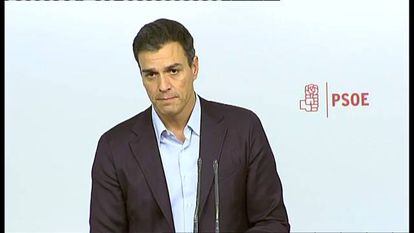 Pedro Sánchez pierde la votación y dimite en el Comité Federal