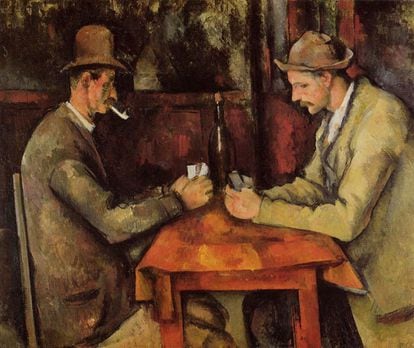 La familia real de Catar adquirió 'Jugadores de cartas', de Paul Cézanne, en 2012, por 191 millones de euros, a través de una operación privada.