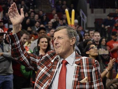 Craig Sager, homenajeado en marzo de 2015 en Chicago.