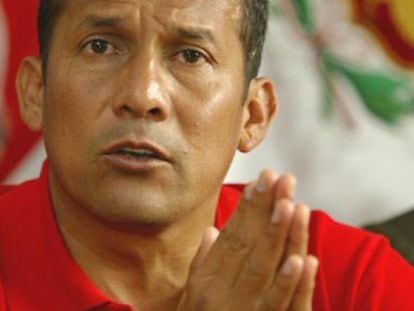 Ollanta Humala, candidato a la presidencia de Perú