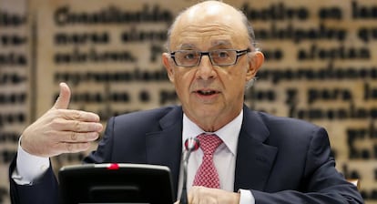 El ministre d'Hisenda, Cristóbal Montoro.