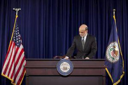 El presidente de la Reserva Federal (Fed) de EEUU, Ben Bernanke. EFE/Archivo