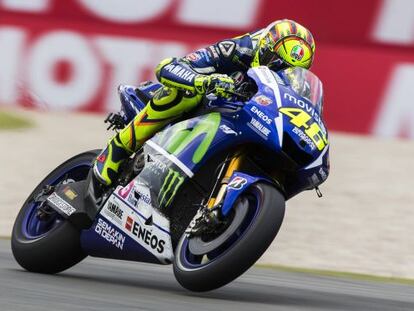 Rossi, este sábado en Assen.