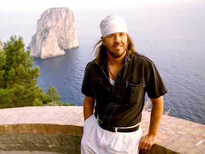 L'escriptor David Foster Wallace.