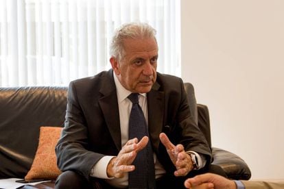 El comisario de Interior, Dimitris Avramopoulos.