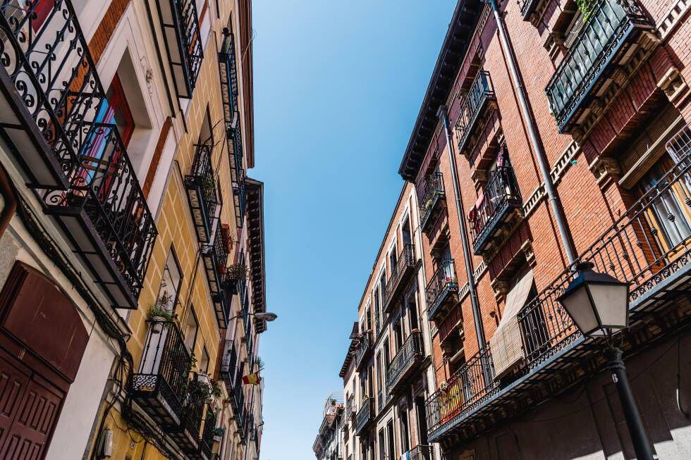 Barrio de Malasaña, en el centro de Madrid.
