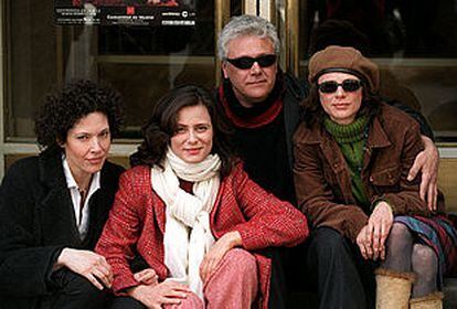 Maru Valdivielso, Aitana Sánchez-Gijón, Mario Gas y Emma Suárez (de izquierda a derecha).