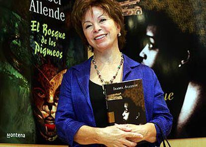 Isabel Allende, en Madrid.