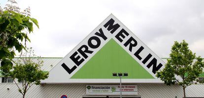 Fachada de una tienda de Leroy Merlin en Madrid.
