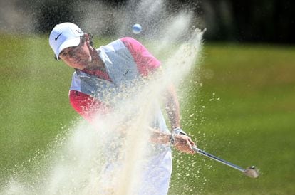 El golfista de Irlanda del Norte Rory McIlroy durante el campeonato WGC-Cadillac en Florida.