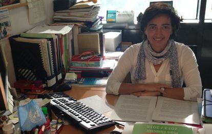 Marta Pedrajas, en su despacho.