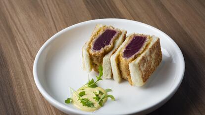 Un plat del restaurant Fishology de Barcelona.