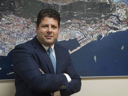 Fabi&aacute;n Picardo, ministro principal de Gibraltar.