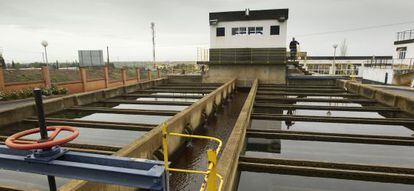 Planta potabilizadora de agua de Aljaraque (Huelva), de la empresa Giahsa.