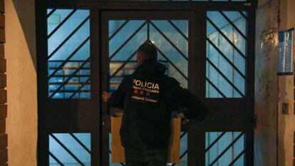 Los Mossos d'Esquadra, en una imagen de archivo de un operativo policial.