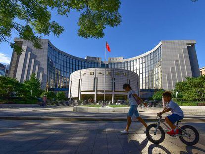 Edificio del Banco Popular de China en Pekín / Getty Images