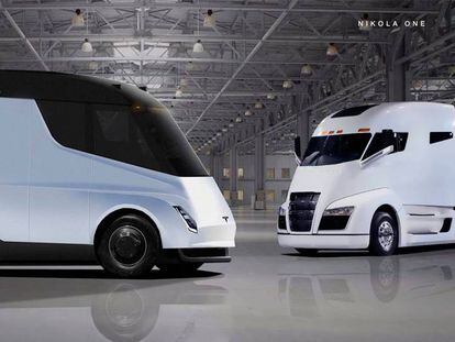 Nikola lanza un nuevo camión para competir con el Tesla Semi