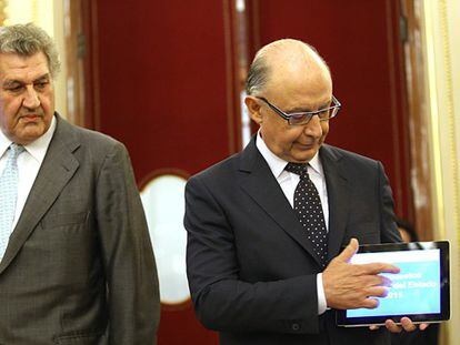 Montoro, aquest dimarts en el Congreso.