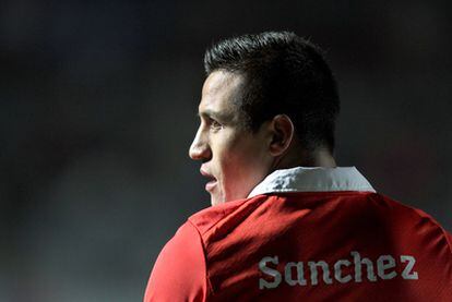 Alexis Sánchez, con Chile en la Copa América.