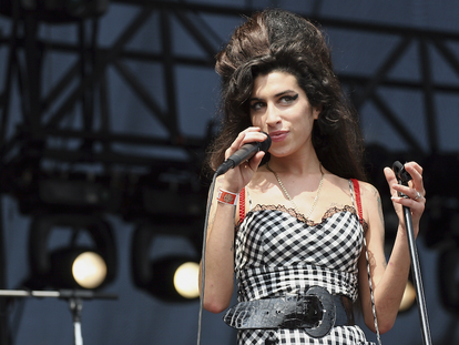Amy Winehouse en Loolapalooza en 2007.
