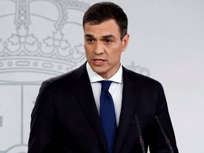 El presidente del Gobierno, Pedro Sánchez.