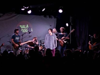 Noko Woi en el concurso de bandas emergentes Bala Perduda de la Sala Apolo en Barcelona