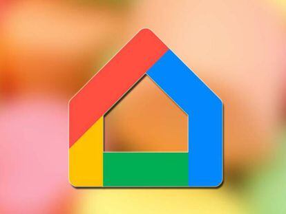 Logo de Google Home con fondo