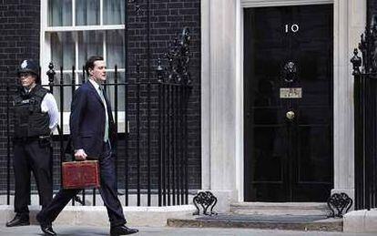 George Osborne, canciller del Exchequer y ministro del Tesoro.