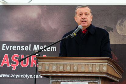 El Primer Ministro turco, Recep Tayyip Erdogan