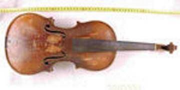 Stradivarius que se guarda en la Comandancia de Córdoba.