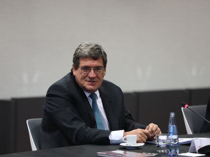 El ministro de Inclusión, Seguridad Social y Migraciones, José Luis Escrivá.