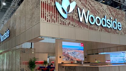 Pabellón de Woodside en la conferencia mundial del gas de Daegu (Corea del Sur), en mayo pasado.