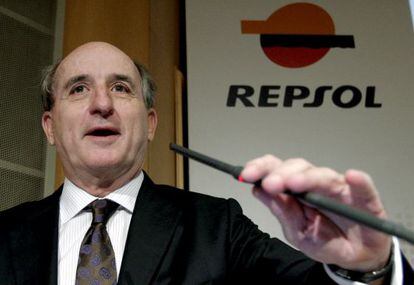 El presidente de Repsol, Antonio Brufau. 