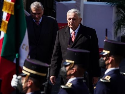 El presidente de México, Andrés Manuel López Obrador, este martes.