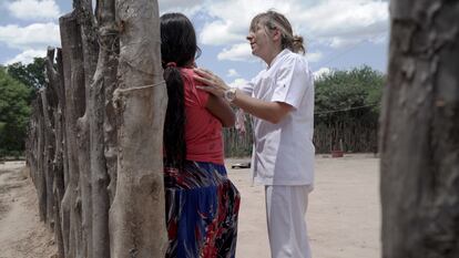 Atención a pacientes en la Triple Frontera del Chaco Salteño, Argentina.