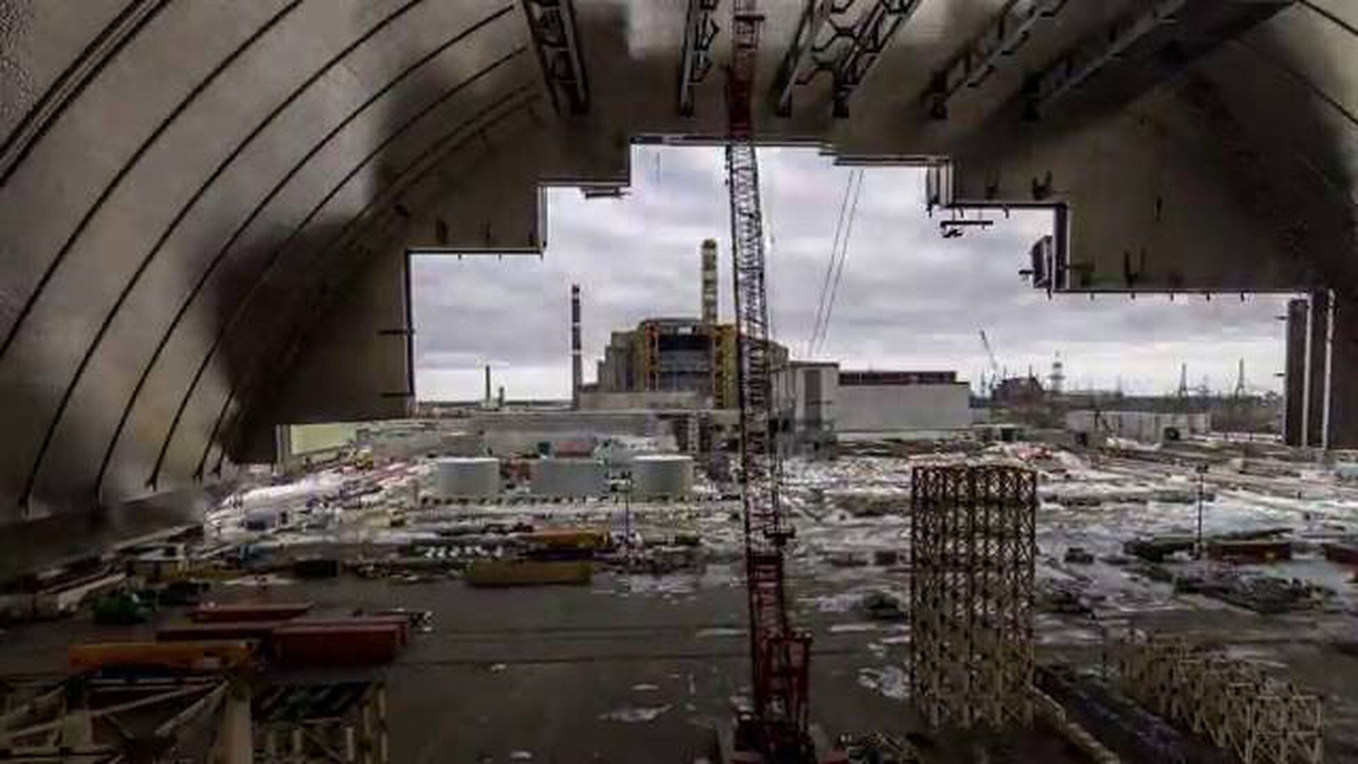 Chernóbil cubierta por la mayor construcción humana de la historia |  Empresas | Cinco Días