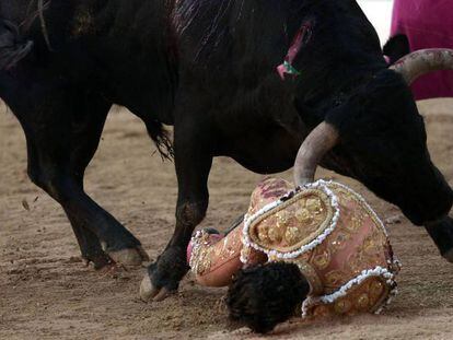 FOTO: Fandiño es corneado. / VÍDEO: Las imágenes de la cogida.