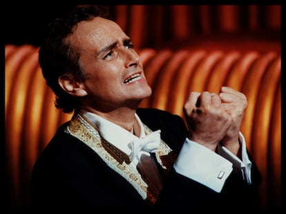 Josep Carreras en la Ópera de Zurich, en 1998.