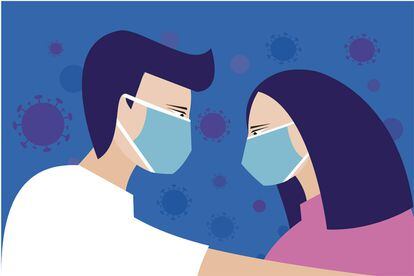 El coronavirus ha puesto la separación de muchas parejas en pausa.